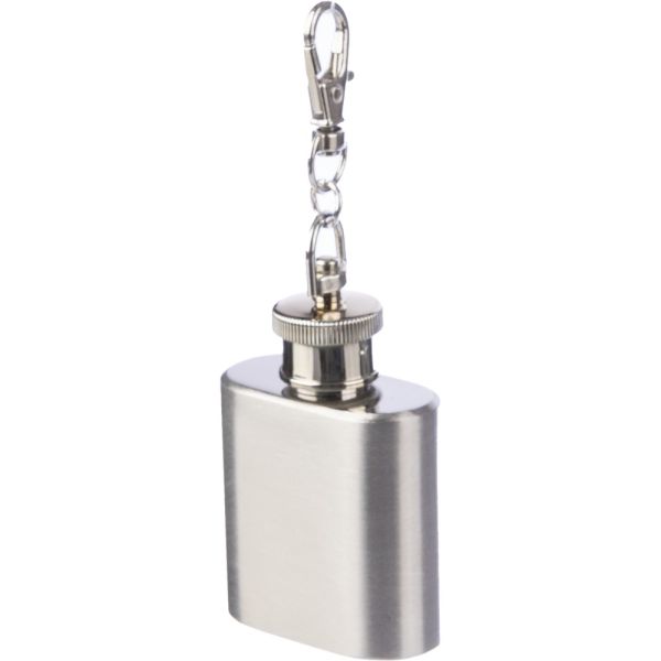 Hip flask 30 ml, key ring