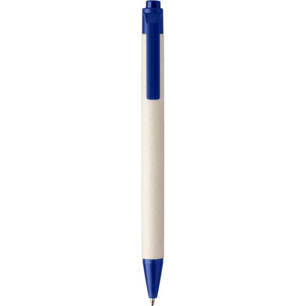 Ball pen made from milk cartoon