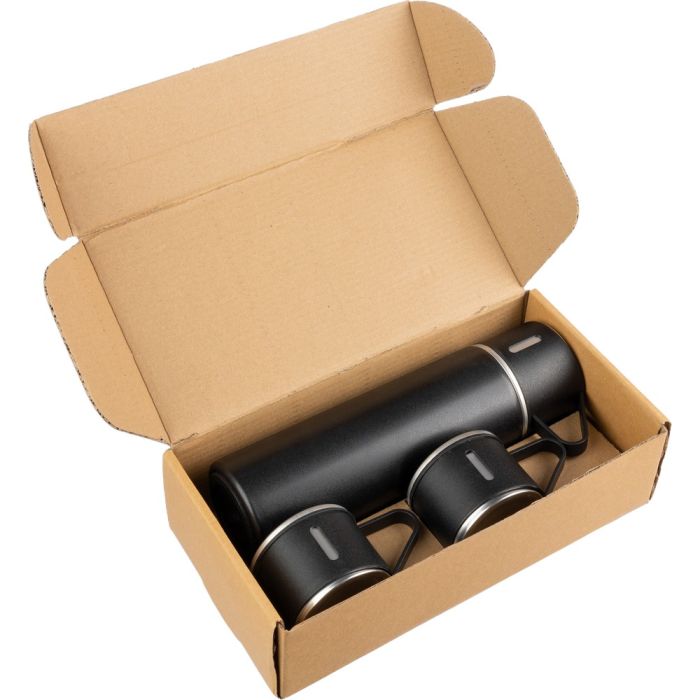 Thermos 420 ml, three cups 150 ml