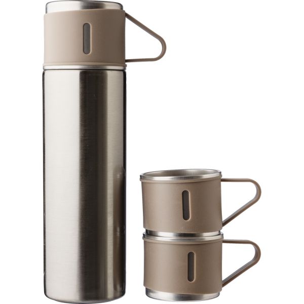 Thermos 420 ml, three cups 150 ml