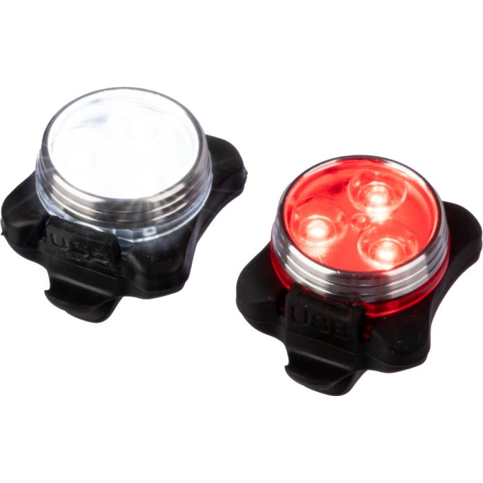 Set of bicycle lights