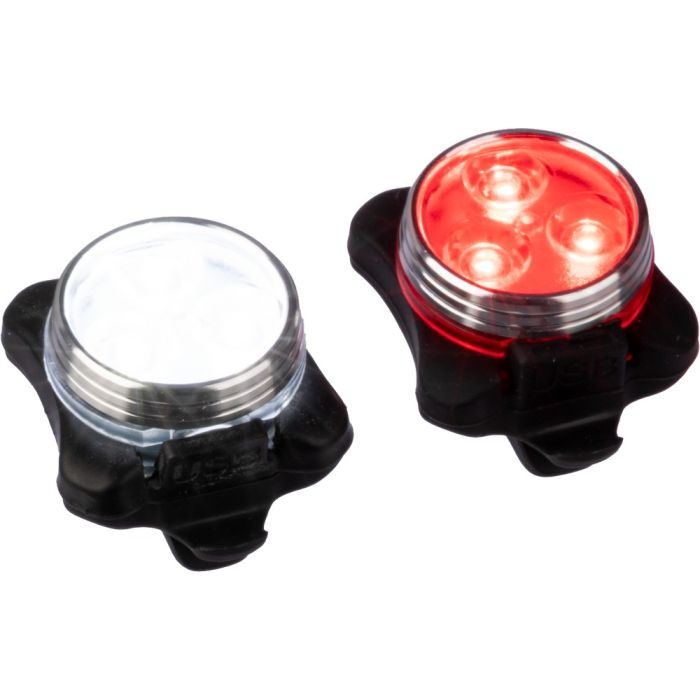 Set of bicycle lights