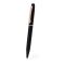 Recycled aluminium writing set, ball pen and roller ball pen