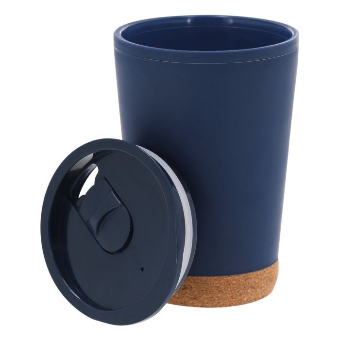 Travel mug 260 ml with cork detail