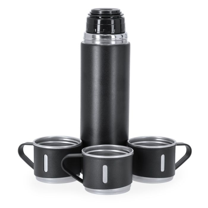 Thermos 420 ml and 3 mugs 140 ml