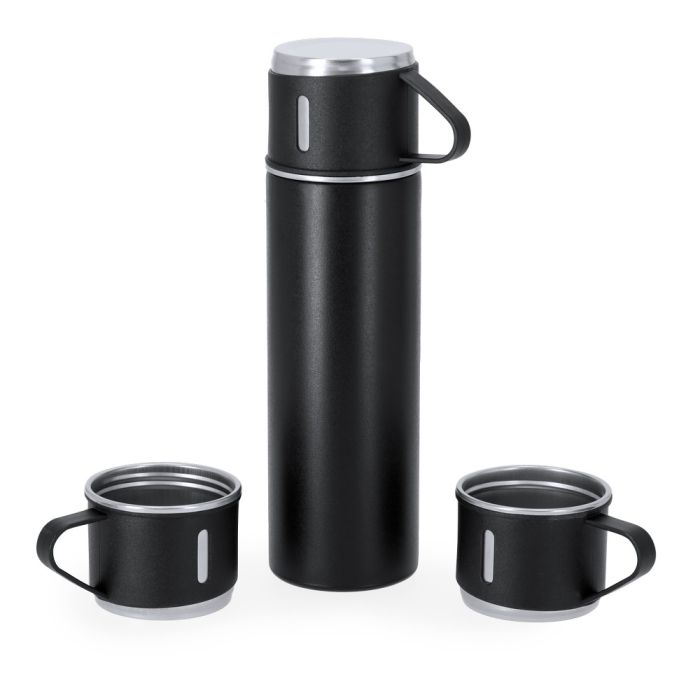 Thermos 420 ml and 3 mugs 140 ml