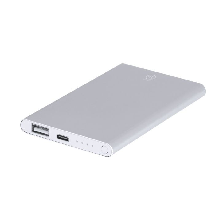Recycled aluminium power bank 4000 mAh