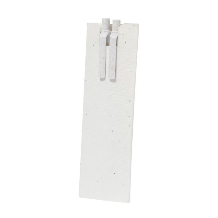 Writing set made from recycled milk cartons, ball pen and "infinity" pencil