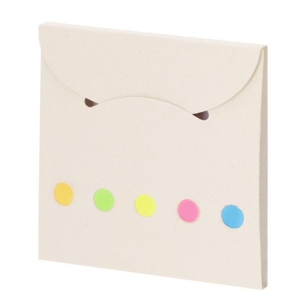 Memo holder, sticky notes, made from recycled milk cartons