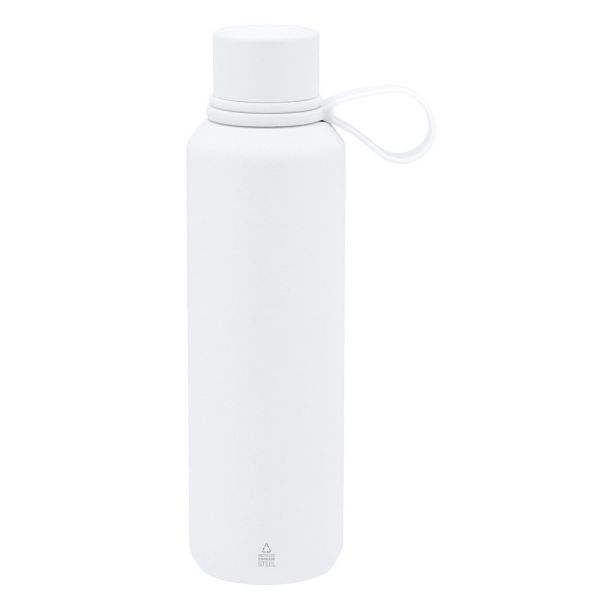 Recycled stainless steel thermo bottle 630 ml