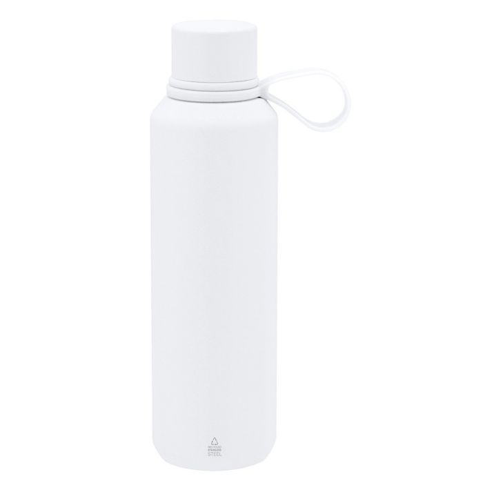 Recycled stainless steel thermo bottle 630 ml