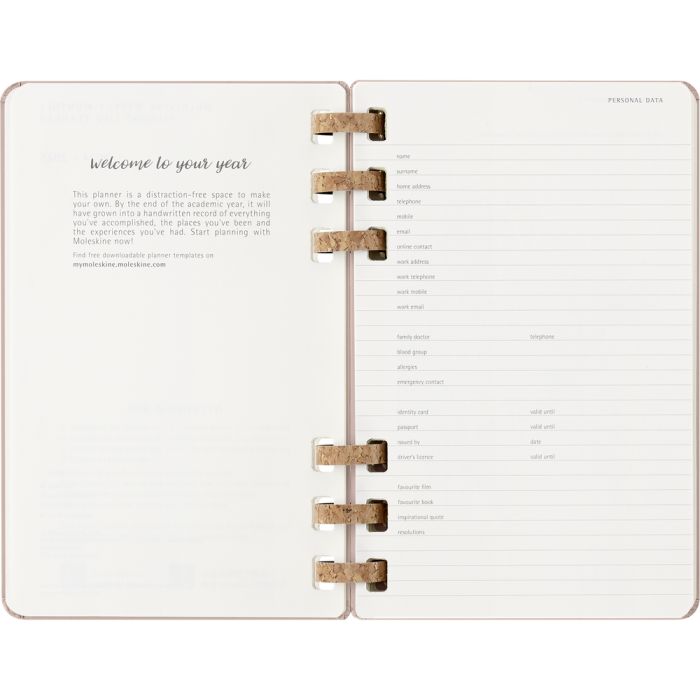 MOLESKINE spiral planner