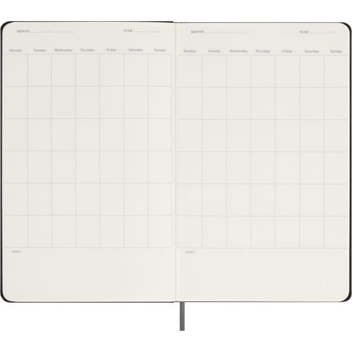 MOLESKINE UNDATED spiral planner