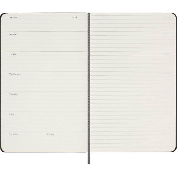 MOLESKINE UNDATED spiral planner