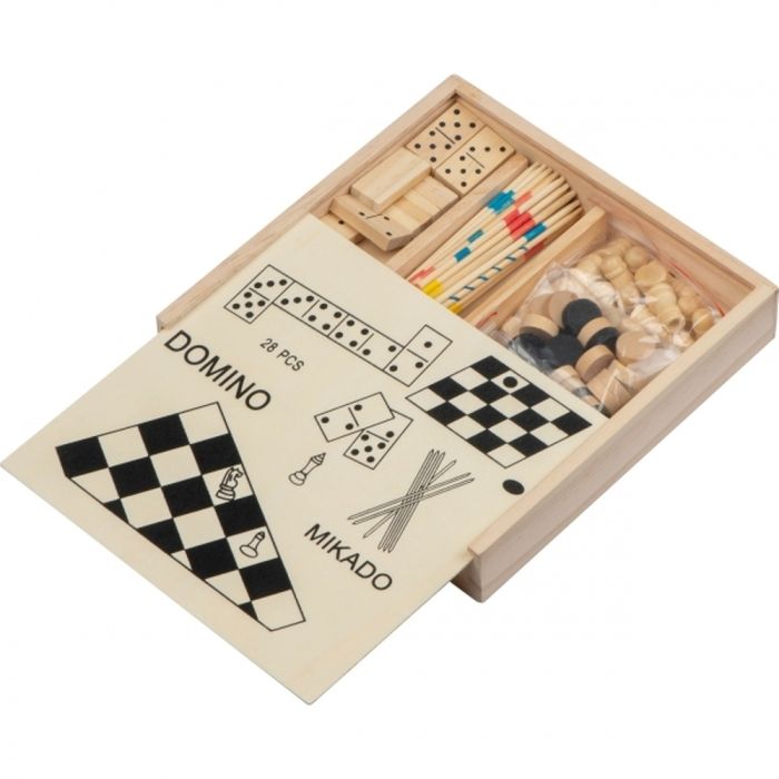 Wooden game collection RIGA