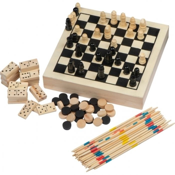 Wooden game collection RIGA