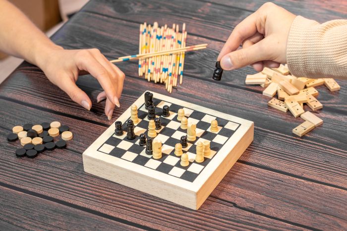 Wooden game collection RIGA