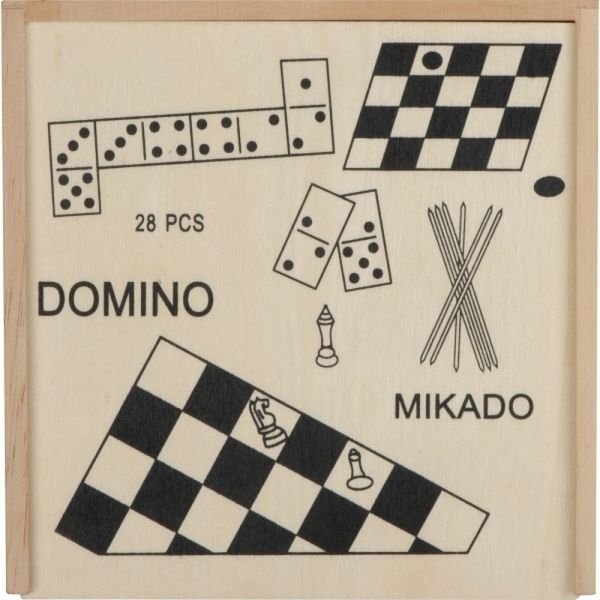 Wooden game collection RIGA