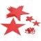 Felt star set KARLSTAD